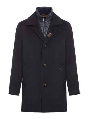 MOORER: Vestes casuals - Veste Casual - Bleu Foncé
