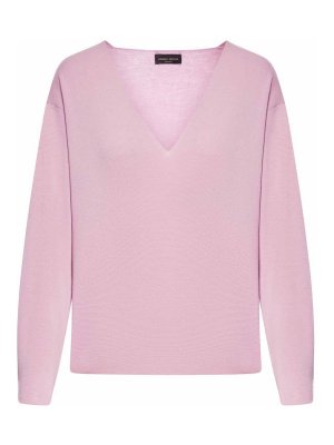 ROBERTO COLLINA: Vネック - Vネック - ヌードカラー