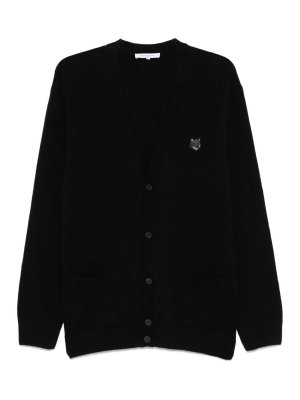 専用　DOLCE & GABBANA ブラック カーディガン M Dolce & Gabbana - Black Lace Trim Button Down Cardigan