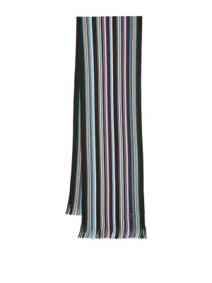 PAUL SMITH: Bufandas y pañuelos - Bufanda - Gris