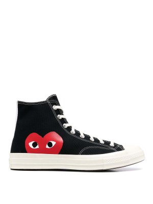 COMME DES GARCONS: Chaussures de sport - Baskets - Noir