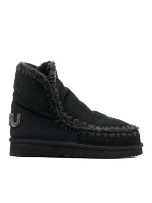 MOU: Stiefeletten - Stiefel - Schwarz