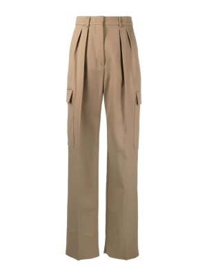 SPORTMAX: Pantalones casual - Pantalón Casual - Beis