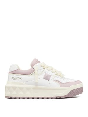 【VERSACE】 white and pink sneakers （関税送料込） shoes-6636-8.jpg