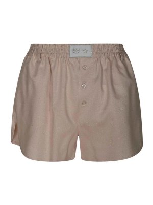 CHIARA FERRAGNI: カジュアルトラウザー - カジュアルパンツ - 黒