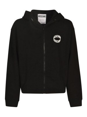 MOSCHINO: スウェット＆セーター - スウェットシャツ/セーター - 黒