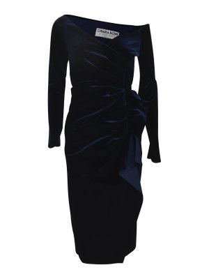 CHIARA BONI LA PETITE ROBE: ニーレングスドレス - 膝丈ドレス - ブルー