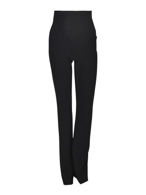 CHIARA BONI LA PETITE ROBE: カジュアルトラウザー - カジュアルパンツ - 黒