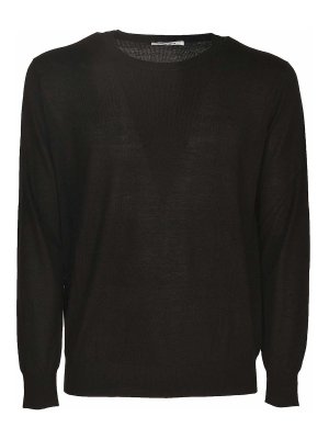 Kangra Cashmere: crew necks - Sweater Black
