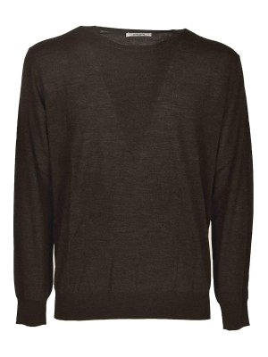 Kangra Cashmere: crew necks - Sweater Ebony