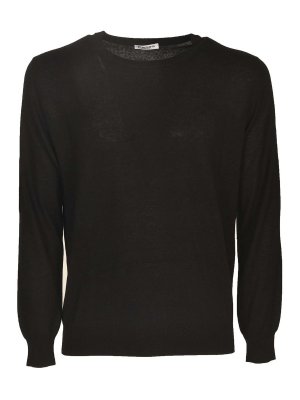 Kangra Cashmere: crew necks - Sweater Black