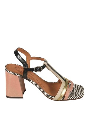 Chie Mihara: sandals - Sandals Black