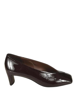 FABRIZIO DEL CARLO: court shoes - Flat Shoes Brown