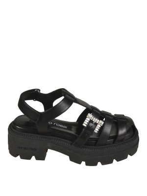 SERGIO ROSSI: sandals - Sandals Black