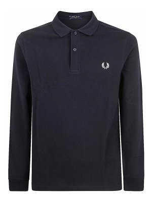 FRED PERRY: shirts - Long Sleeve Plain  Shirt