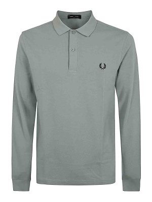 FRED PERRY: shirts - Long Sleeve Plain  Shirt