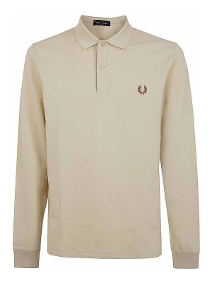 FRED PERRY: shirts - Long Sleeve Plain  Shirt