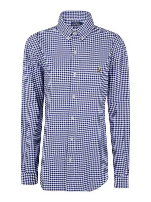 POLO RALPH LAUREN: シャツ - シャツ - ブルー