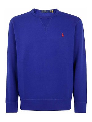 POLO RALPH LAUREN: maglia collo rotondo - Felpa girocollo in maglia a maniche lunghe