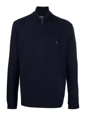 POLO RALPH LAUREN: crew necks - Long Sleeve Full Zip Sweater