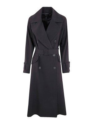 MM6 Maison Margiela トレンチコート - 黒 | SH0AA0009MTN039962