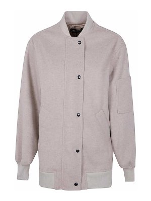 ブルゾン MM6 MAISON MARGIELA Women Bomber Jackets S52AM0315 M35257728 MM6 MAISON MARGIELA BOMBER JACKET black