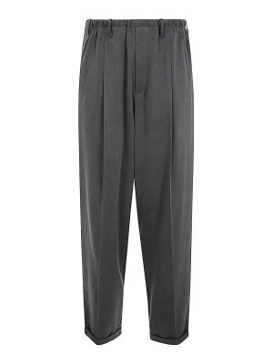 Dolce&Gabbana グレー パンツ Dolce & Gabbana Sweatpants with printed logo | Men's