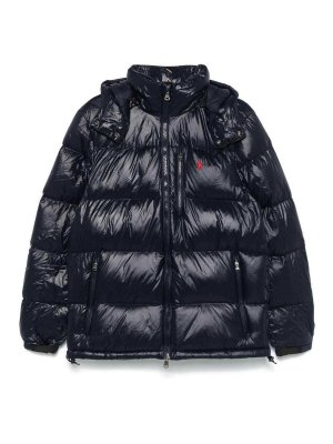 POLO RALPH LAUREN: Bombers - Bomber - Bleu