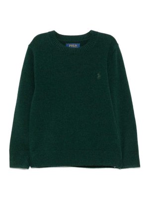 POLO RALPH LAUREN: maglia collo rotondo - Pullover maglione tono su tono Ls Cn