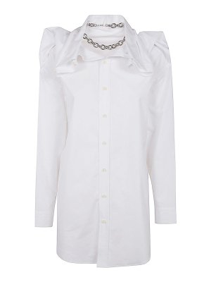 Tシャツ・カットソー Zimmermann SS25 'Acacia Ruffle' blouse (2454TRS252 TEA) Zimmermann Acacia Ruffle Shirt - White - Women | 2454TRS252TEA