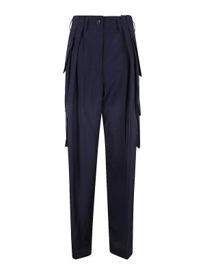 DRIES VAN NOTEN: Casual Hosen - Casual Hose - Blau