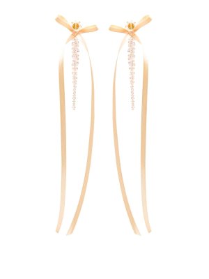 SIMONE ROCHA: Pendientes - Pendientes - Color Carne Y Neutral