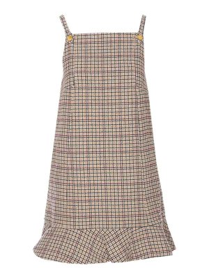 GANNI: ショートドレス - ショートドレス - マルチカラー