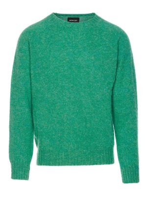 HOWLIN: crew necks - Green Sweater