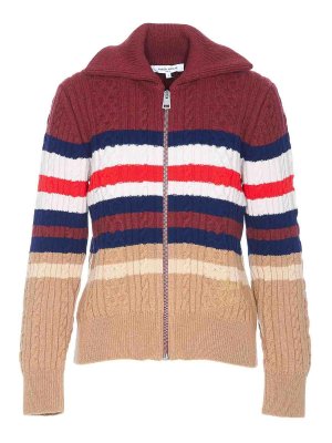 MAISON KITSUNÉ: Cardigans - Cardigan - Multicolore