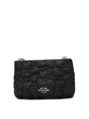 LOVE MOSCHINO: cross body bags - Puffy Heart bag