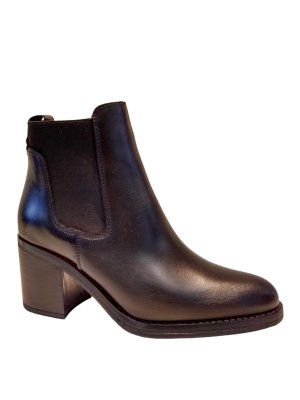 ミドルブーツ FABRIZIO DEL CARLO Women Boots 11818NERO Black Fabrizio Del Carlo Leather boots - Black - Women | 11818NERO
