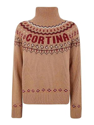 MC2 SAINT BARTH: Suéteres con cuello pico - Suéter Cuello Redondo - Marrón