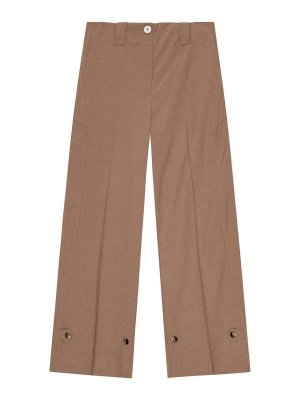 GANNI: Casual Hosen - Casual Hose - Schwarz