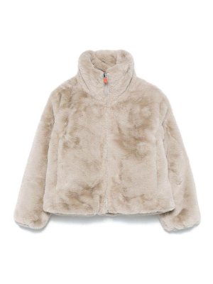 Save The Duck: Fur & Shearling Coats - Fur