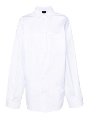BALENCIAGA: shirts - Asymmetric Shirt