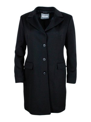 BARBA NAPOLI: cappotti corti - Cappotto  neri