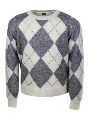 MONNALISA: クルーネック - クルーネック - グレー