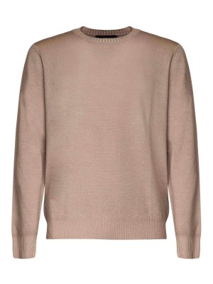 FAY: crew necks - Dyed Virgin Wool Sweater