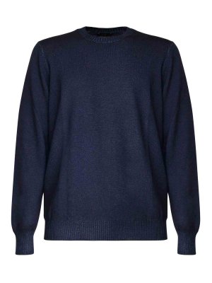 FAY: crew necks - Dyed Virgin Wool Sweater