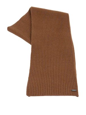 CORNELIANI: Bufandas y pañuelos - Bufanda - Marrón