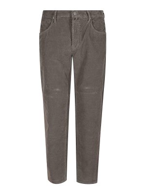 INCOTEX: トラウザーショーツ - ショートパンツ - グレー