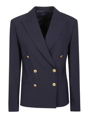 POLO RALPH LAUREN: Blazer - Blazer - Azul Oscuro