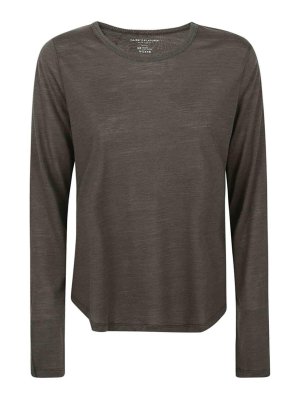 Elie Saab Three-Quarter Sleeve with top Bateau Neckline top sweater