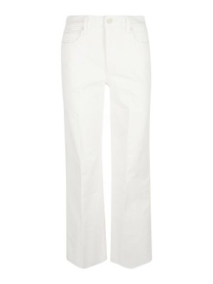 PAIGE: Jeans à jambe droite - Jean Droit - Beige